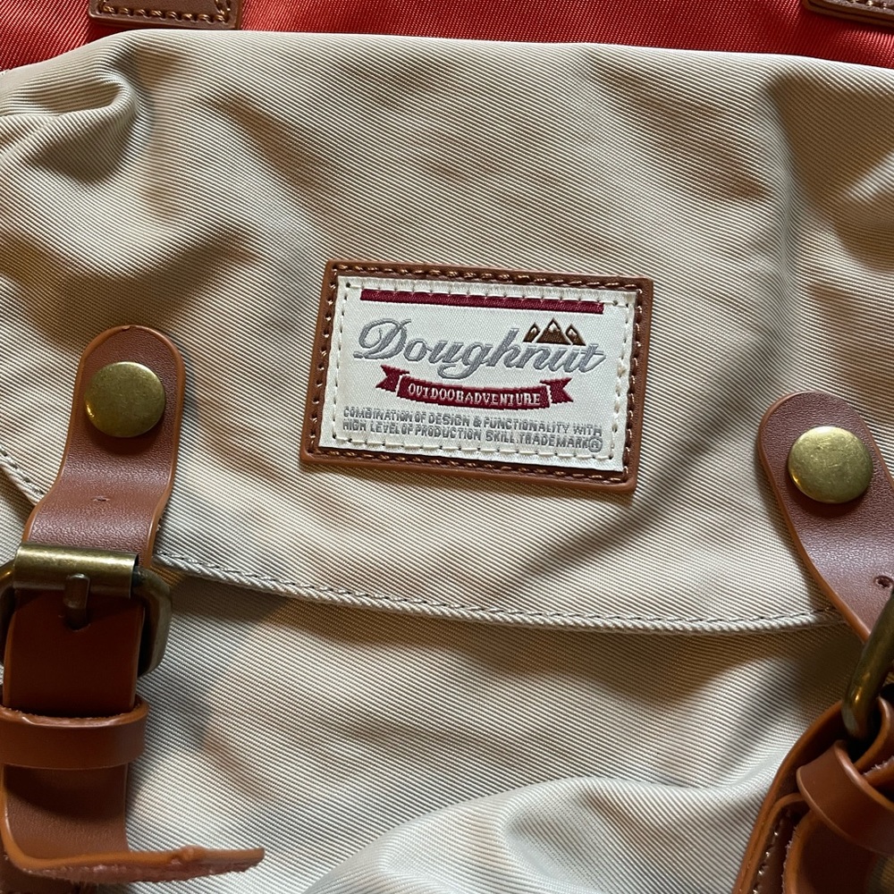 Doughnut Macaroon Standard Backpack Pumpkin And I… - image 2